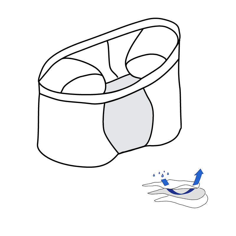 ANTI ZWEET BOXERSHORT HEREN